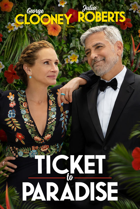 Em 2022, George Clooney contracenou com Julia Roberts no filme de comédia Ingresso para o Paraíso. Este é o 52º filme dele como ator.