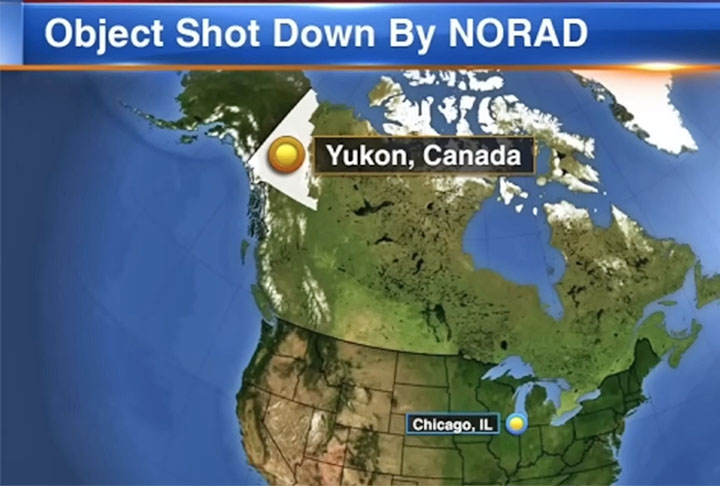 O estudo identificou que parte significativa dos registros de óvnis aconteceu nas áreas do oeste norte-americano. 
