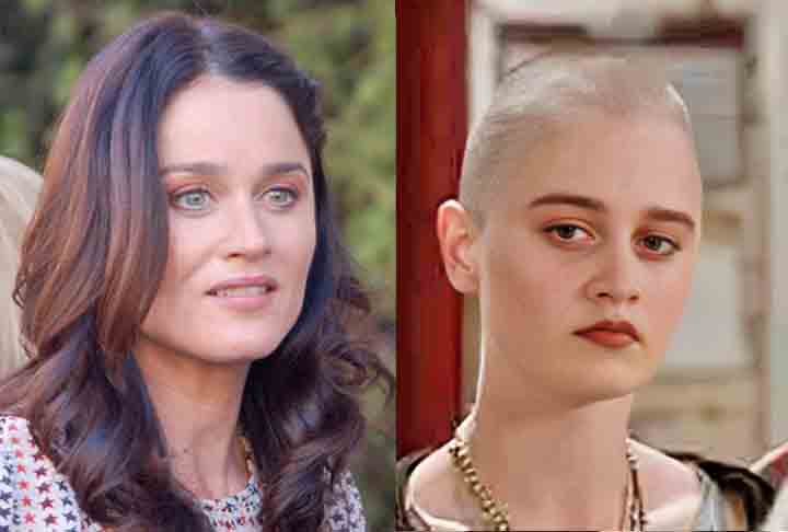Robin Tunney-  Ela raspou a cabeça para Império dos Discos(1995). O  filme não teve grande relevância, mas a atuação de Tunney chamou a atenção dos produtores de Jovens Bruxas, que a convidaram para o filme de terror, sucesso em 1996. 