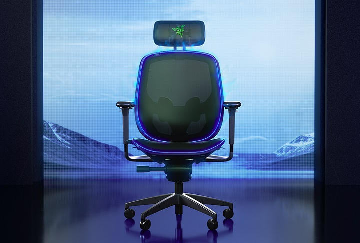 A cadeira conta com três velocidades de ventilação e pode reduzir a temperatura em 2°C a 5°C em ambientes secos.