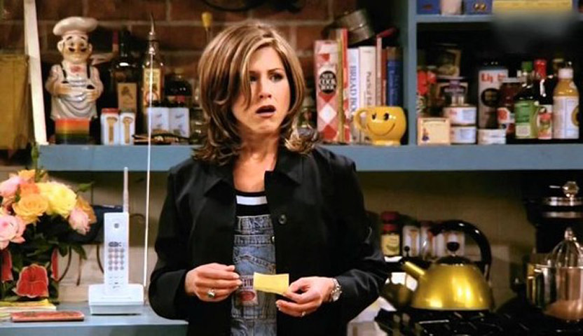 Rachel Green: amor platônico de Gunther, bondosa e ícone fashion dos anos 90. De menina mimada e meio desmiolada, esta personagem apresentou amadurecimento durante a série televisiva Friends (1994 - 2004) e transformou-se em uma mulher de sucesso no mundo da moda. 