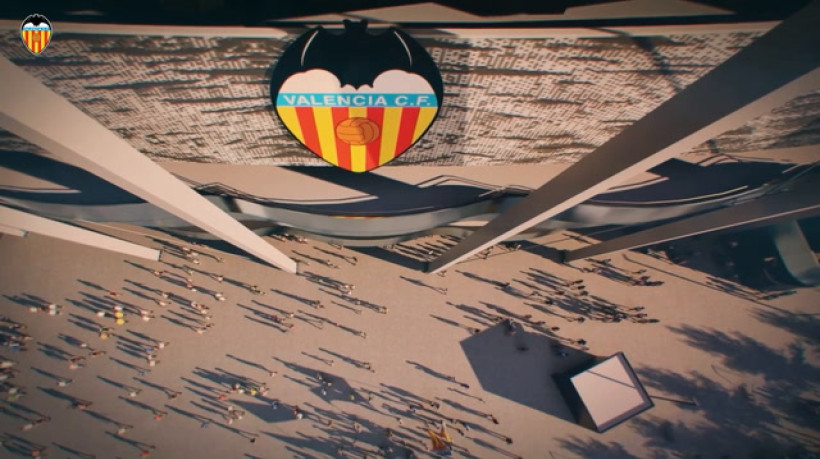 Valencia divulga projeto do novo Mestalla