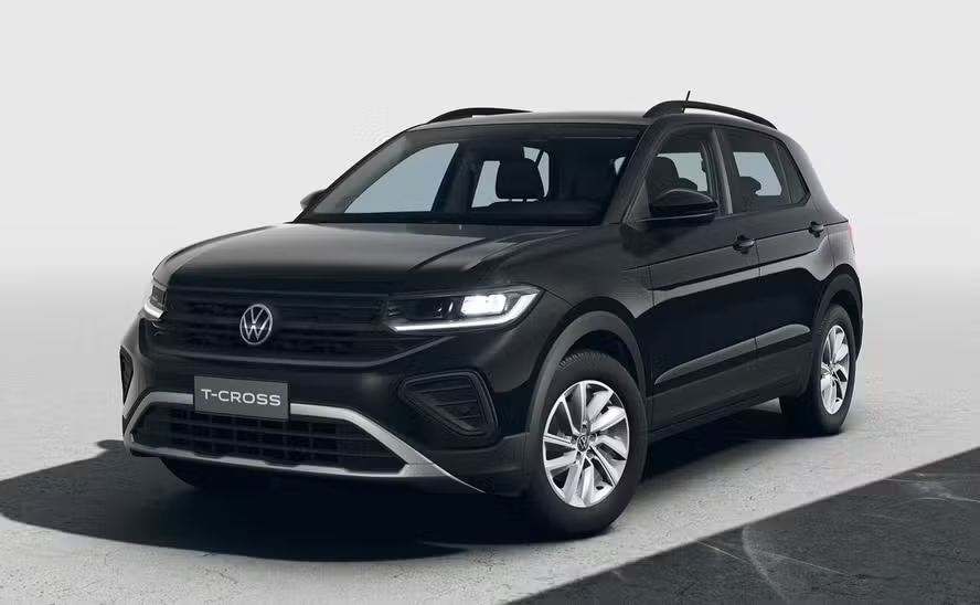 6º - Volkswagen T-Cross: 83.997 (unidades vendidas) - É um SUV compacto que combina praticidade e estilo. O modelo é conhecido por ser versátil e eficiente, com um design moderno e esportivo.