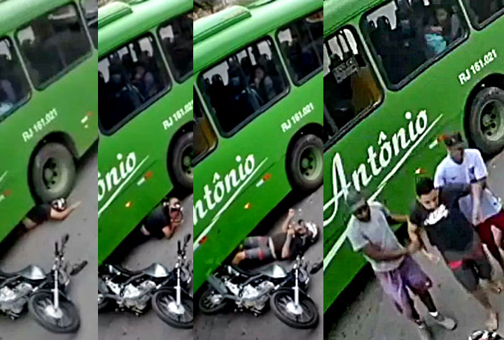 Andar de moto pode ser uma curtição, mas é necessário tomar as devidas precauções. Em julho deste ano, um motociclista foi salvo pelo capacete durante um acidente em Minas Gerais. Ele foi atingido por um ônibus e foi parar embaixo do veículo. A cabeça ficou sob a roda.  
