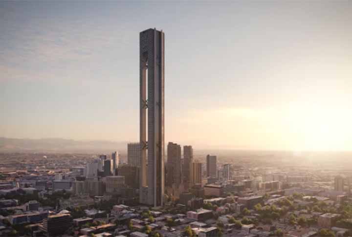Na região, o Forbes International Tower será um arranha-céu ultra tecnológico de 43 andares, com quase 240 metros de altura. Ele foi pensado para produzir energia renovável e reduzir emissões de carbono em sua operação.
