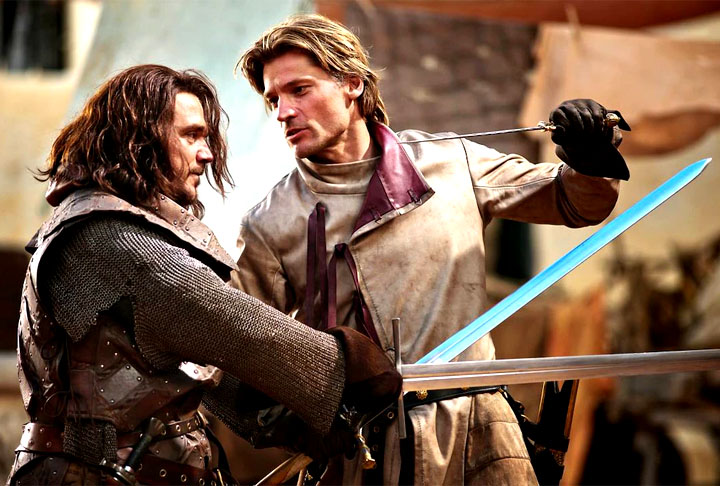 Game Of Thrones é uma série que conta as alianças e as armadilhas entre famílias nobres em busca do Trono de Ferro dos Sete Reinos. A família Targaryen é uma das envolvidas. 