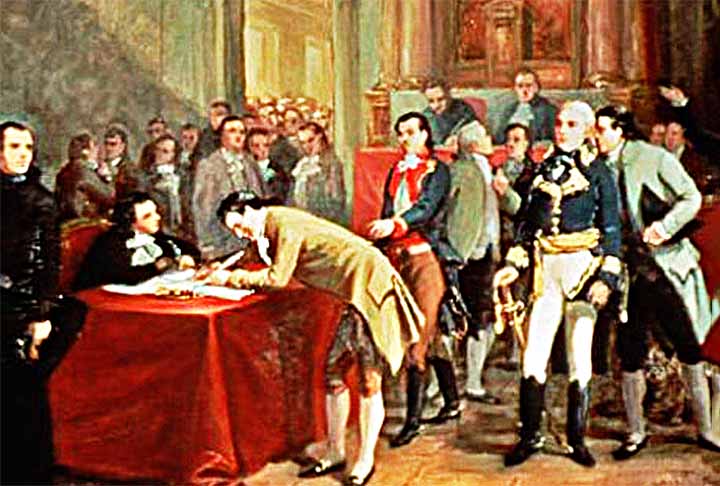 Mais um país libertado da Espanha por Simón Bolívar. A Venezuela declarou sua independência em 5 de julho de 1811 após ação vitoriosa do líder.