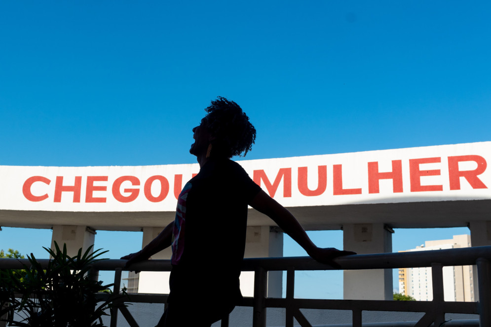 Fortaleza- CE, Brasil, 21-01-25:  Mês da visibilidade trans celebra a diversidade e história de pessoas transgêneras. Na foto, Ana Beatriz Silvano, gerente da loja Utopia.  (Fotos: Lorena Louise / Especial para O POVO)(Foto: Lorena Louise/Especial para O POVO)