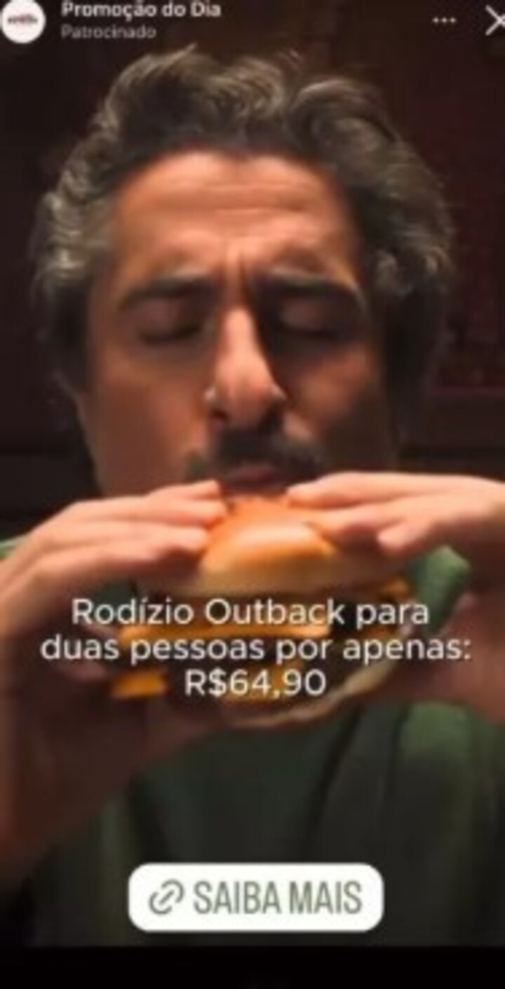 Na campanha falsa, Mion aparecia como garoto-propaganda do restaurante Outback e estimulava os consumidores a fazerem cadastro em uma promoção que não existia. A polícia prendeu três suspeitos de participação no crime, todos componentes de uma quadrilha de golpistas digitais. 
