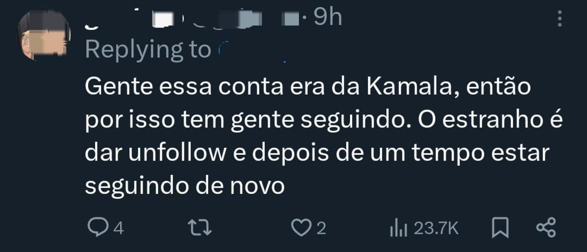 Instagram e James Vance: Internautas repercutem seguimento automático