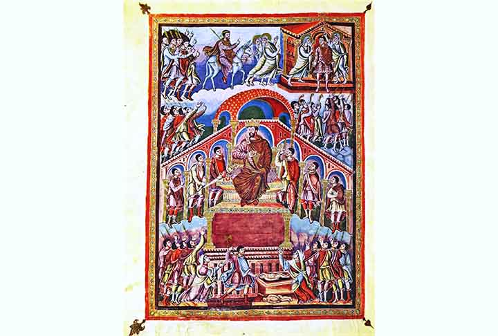 Diferentemente de seu pai, Salomão, “o pacífico”, não se tornou um líder guerreiro, pois isso não foi necessário. Mostrou, de acordo com a tradição judaica, ser um grande governante e um juiz justo e imparcial.