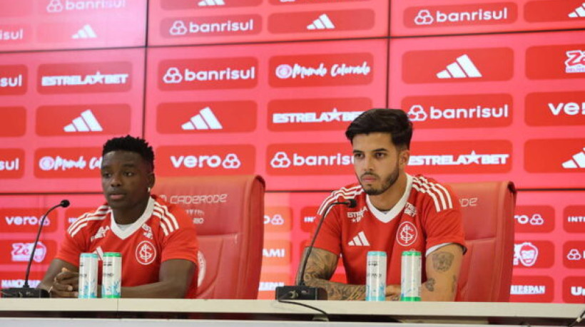 Em entrevista coletiva no Beira-Rio, os novos reforços falaram sobre as expectativas para defender as cores do Colorado