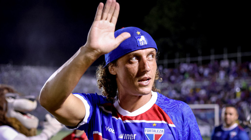 FORTALEZA, CEARÁ,  BRASIL- 23.01.2025: David Luiz. Fortaleza x Moto Club, no estádio Presidente Vargas,  pela Copa do Nordeste. (Foto: Aurélio Alves/OPOVO)
