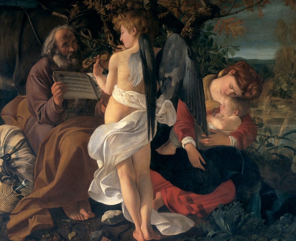 Portanto, Caravaggio tomava emprestada a imagem de pessoas comuns das ruas de Roma para retratar, por exemplo, Maria e os apóstolos.