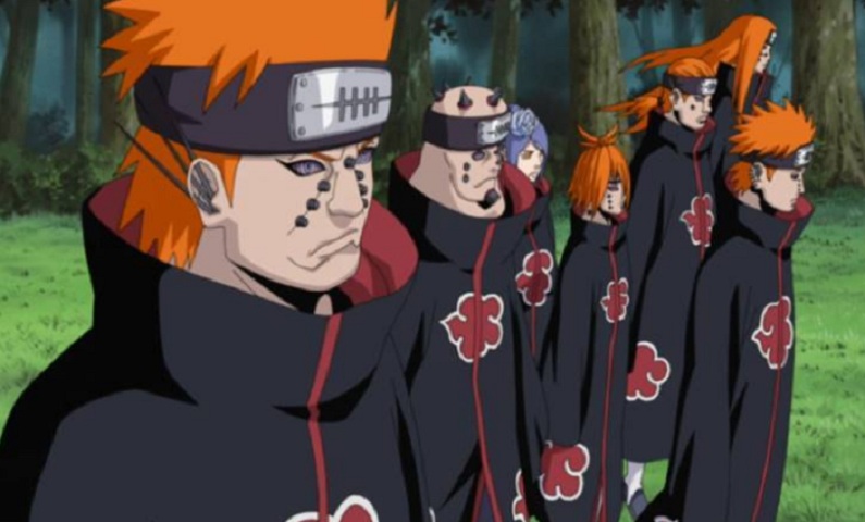 Esse é o integrante mais forte da Akatsuki e sem dúvida um dos mais fortes de toda a história. Com o Rinnegan, criou os Seis Caminhos de Pain, conseguindo controlar assim seis corpos separados. E desenvolveu jutsus extremamente destruidores como o Chibaku Tensei e o Shinra Tensei. 