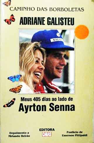 A apresentadora já fez revelações do enlace com Senna em livro publicado no mesmo ano da morte do piloto. Em “O Caminho das Borboletas”, Galisteu cita até mesmo brigas e relação com a família do namorado. Na época, ela tinha 21 anos. 
