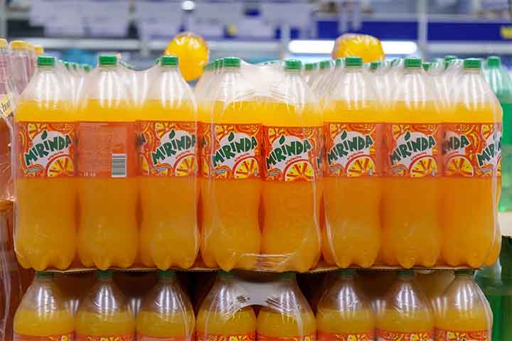 Mirinda - Refrigerante de laranja produzido pela companhia PepsiCo, foi produzido no Brasil entre 1996 e 1998. 
