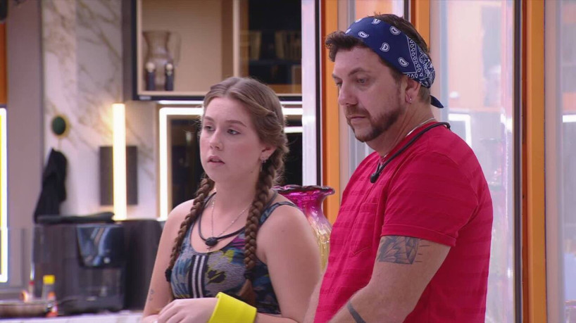 Edilberto e Raíssa foram a segunda dupla eliminada no Paredão do Big Brother Brasil 2025 (BBB 25) 