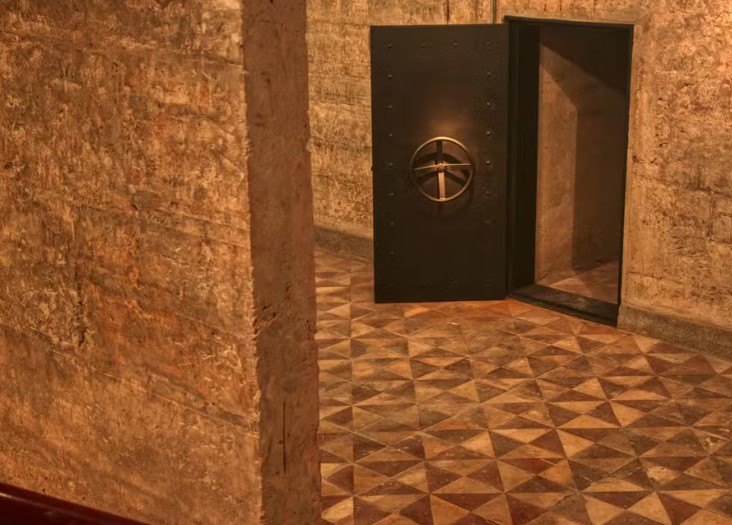 O bunker preservado do Edifício Acaiaca e agora aberto para visitação foi construído com paredes largas e capacidade para abrigar até 160 pessoas. É possível entrar em duas salas com piso e sistema de ventilação originais. O local também conta com uma saída de emergência, acessível por uma porta com fechadura giratória.


