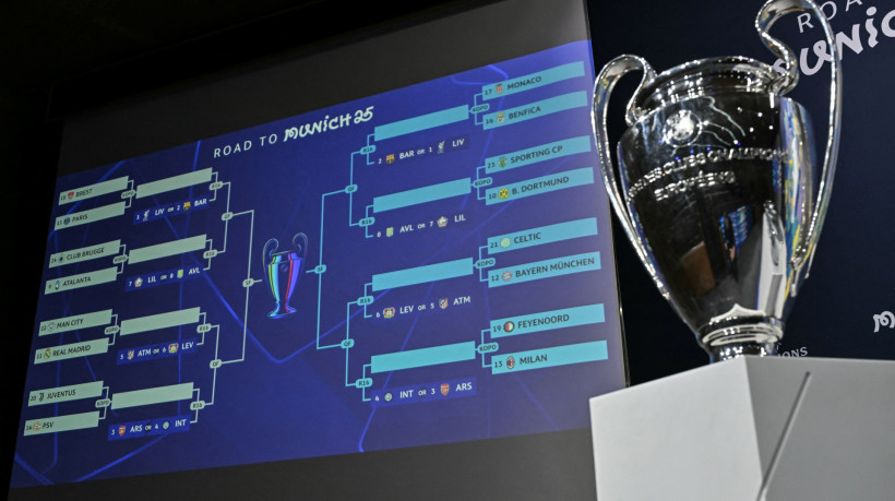 Sorteio definiu os confrontos dos playoffs da Champions League 2025