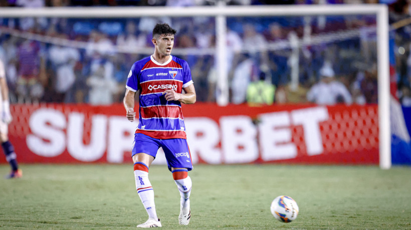 FORTALEZA, CEARÁ,  BRASIL- 30.01.2025: Kuscevic. Fortaleza x Maracanã, no estádio Presidente Vargas,  pelo Campeonato Cearense. (Foto: Aurélio Alves/OPOVO)