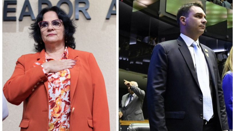 Damares Alves e Flávio Bolsonaro devem presidir comissões importantes no Senado