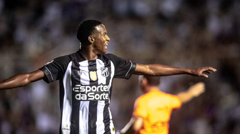 Guilherme tem um gol e uma assist&ecirc;ncia em nove jogos pelo profissional do Cear&aacute;