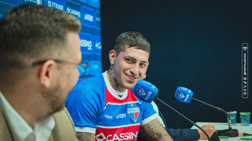 Zagueiro Gastón Ávila é apresentado pelo Fortaleza