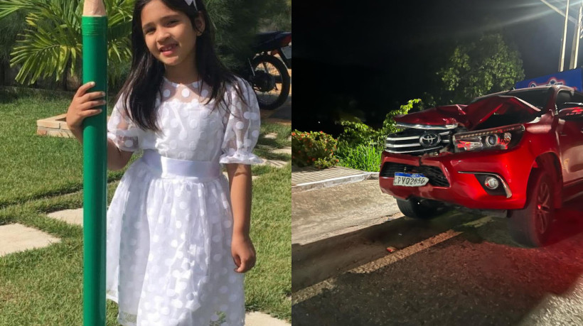 Criança morreu no local com o impacto da colisão