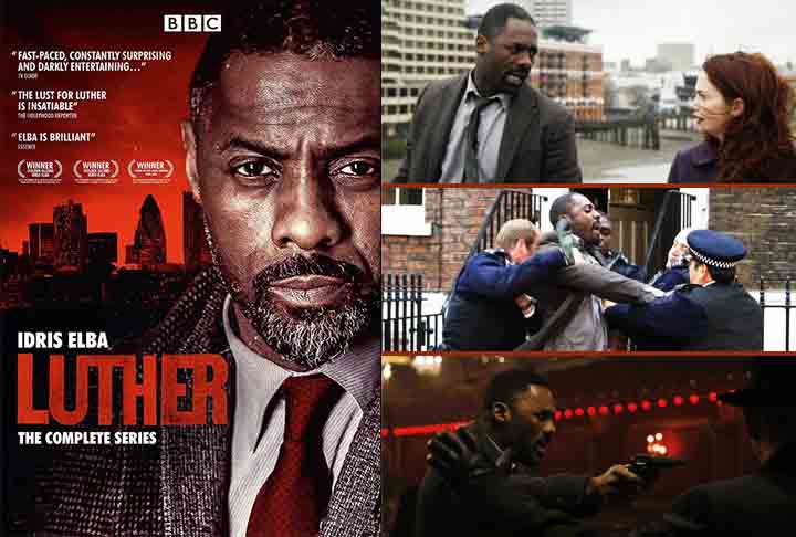 Um desses papéis mais notáveis na televisão foi como o detetive John Luther na série Luther (2010-2019), da BBC. Sua atuação lhe rendeu vários prêmios, incluindo um Globo de Ouro.