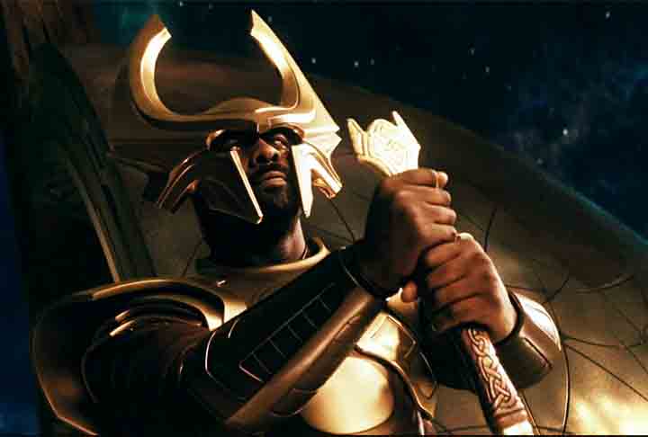 No cinema, Elba já atuou em uma ampla variedade de gêneros. No Universo Cinematográfico Marvel, interpretou Heimdall, aparecendo em filmes como Thor (2011), Thor: Ragnarok (2017) e Vingadores: Guerra Infinita (2018).