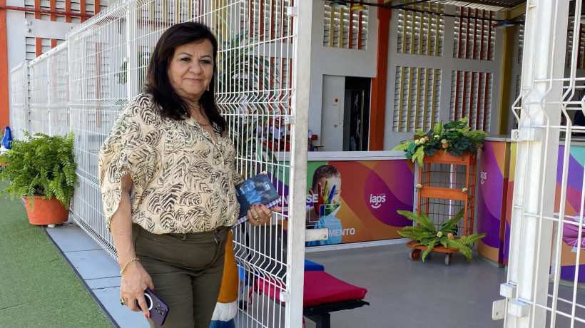 Simone Fernandes, presidente do Instituto de Assistência e Proteção Social (IAPS), foi agraciada pelo Troféu Empreender 2024, na categoria Empreendedor Social
