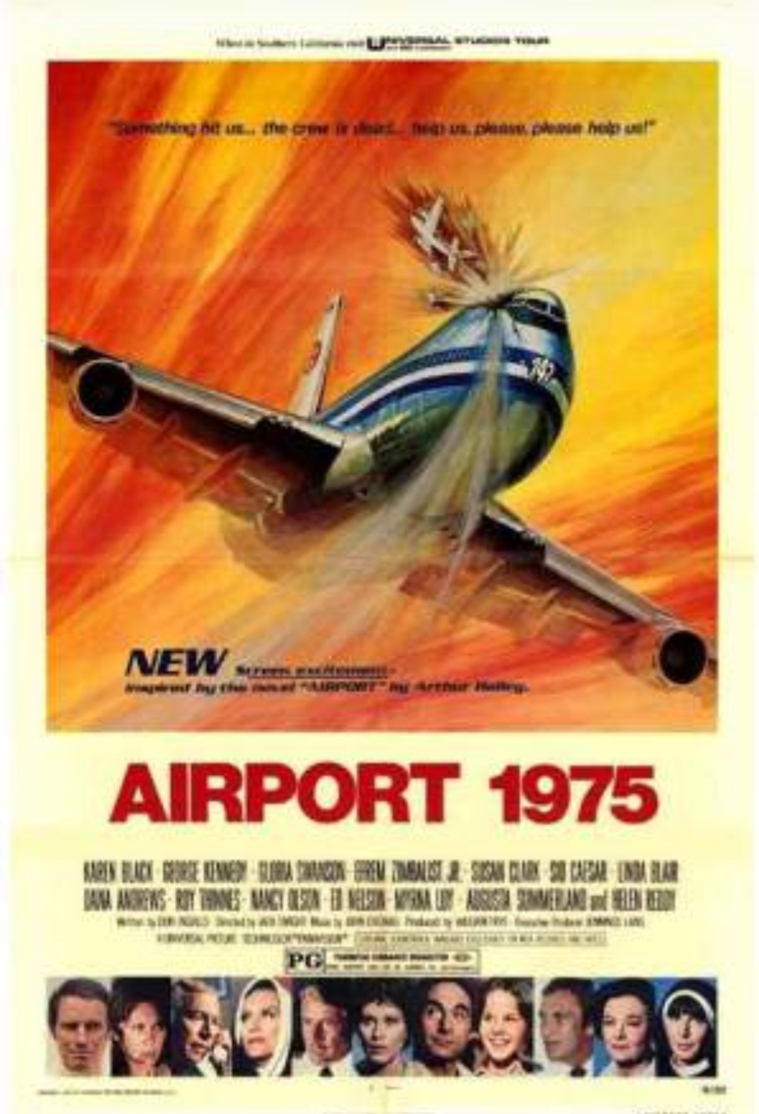 Em 1975, Glória, já idosa, interpretou ela mesma no filme de suspense e catástrofe Aeroporto 1975 , estrelado por Charlton Heston. 