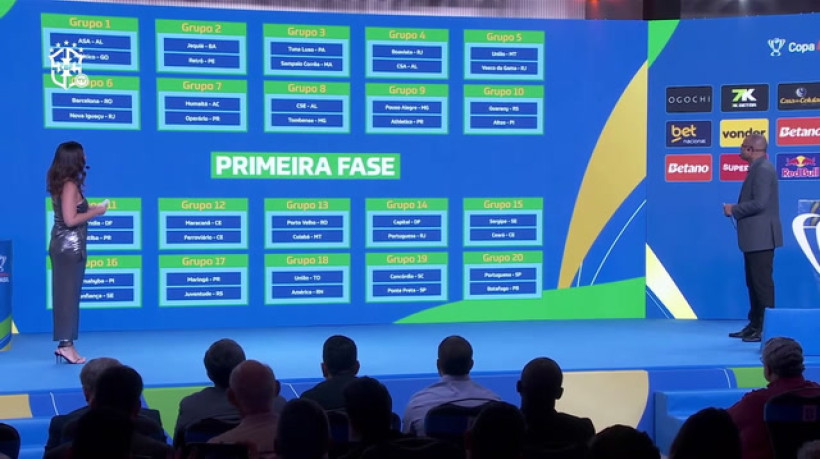 Veja todos os duelos da primeira fase da Copa do Brasil