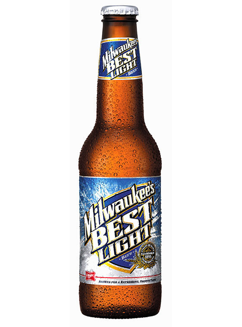 Milwaukee’s Best Light -  Teor alcoólico de 4,2%- Cerveja leve com preço acessível, popular em festas. Produzida pela Molson Coors em Milwaukee, Wisconsin, EUA.