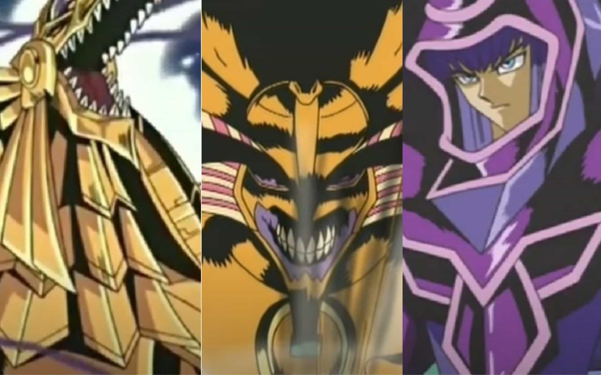 Para vencer em 'Yu-Gi-Oh!', os personagens precisam ganhar de seus adversários em um duelo de cartas. Algumas ficaram bem famosas por serem extremamente poderosas. Confira!