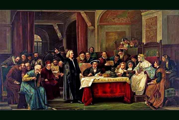 Na noite de 3 de agosto de 1492, Colombo partiu de Palos de la Frontera. Ele navegou inicialmente para as ilhas Canárias, que eram propriedade da Castela, onde reabasteceu as provisões e fez reparos. 
