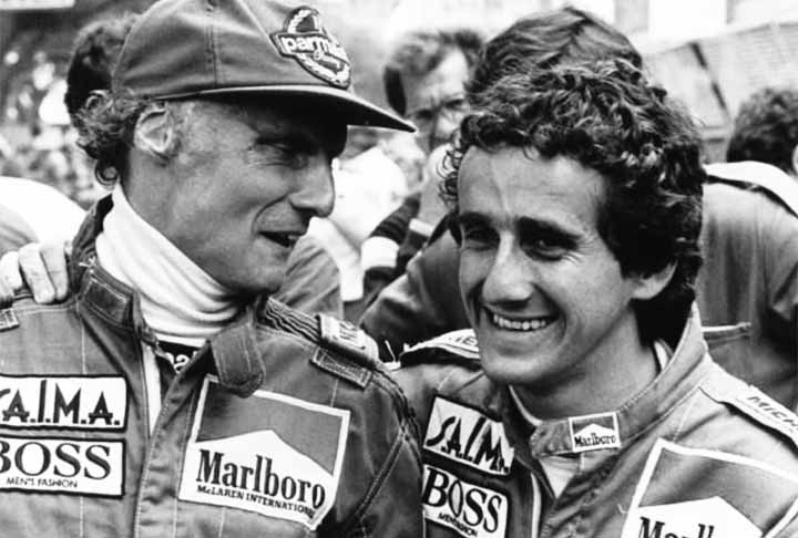 Alain Prost estreou na Fórmula 1 no Autódromo de San Martin, em Buenos Aires, na Argentina, onde terminou nos pontos, em 1980. Ao longo da carreira, ele consagrou um estilo de pilotagem seguro, leve e elegante, apesar da postura perante outros pilotos. 