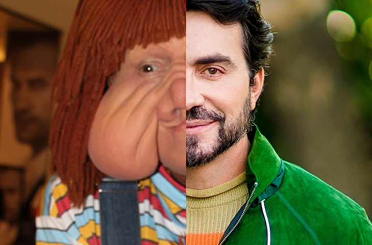 Alguns brincaram dizendo que ele estava parecido com o Fofão, personagem infantil do desenho Balão Mágico (foto). Outras pessoas apontaram uma semelhança do padre com o personagem Perdigoto, do também desenho Irmão do Jorel. 