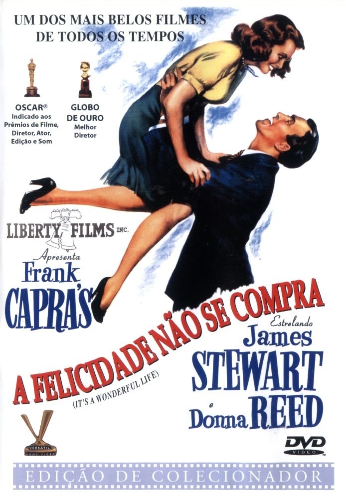 #8. “A Felicidade Não Se Compra” (1946): Além de ocupar o oitavo lugar na lista, A Felicidade Não Se Compra foi considerado o filme mais inspirador de todos os tempos, em votação promovida pelo “American Film Institute” (AFI).