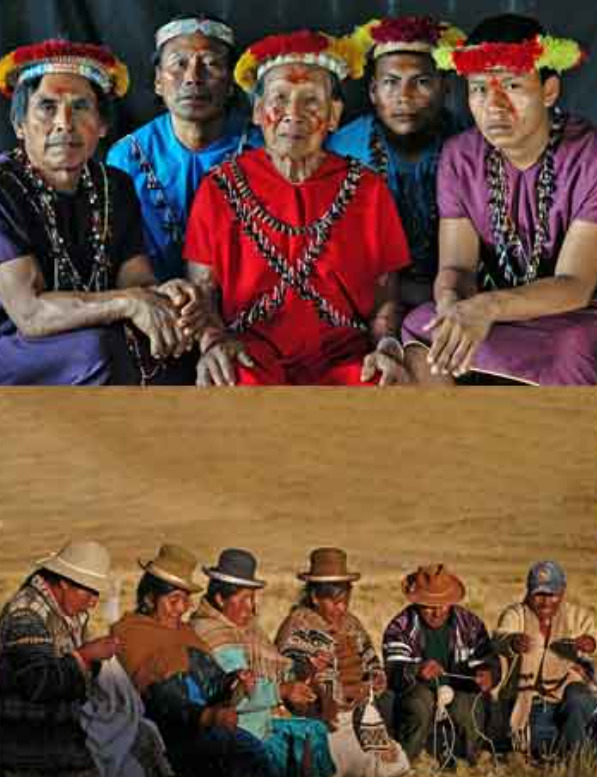 Peru: Abriga povos andinos, como Quechua e Aymara, e amazônicos, como Asháninka e Shipibo. Muitos vivem em condições vulneráveis devido à perda de territórios para indústrias como a de mineração. No entanto, as culturas indígenas permanecem centrais para a identidade nacional.
