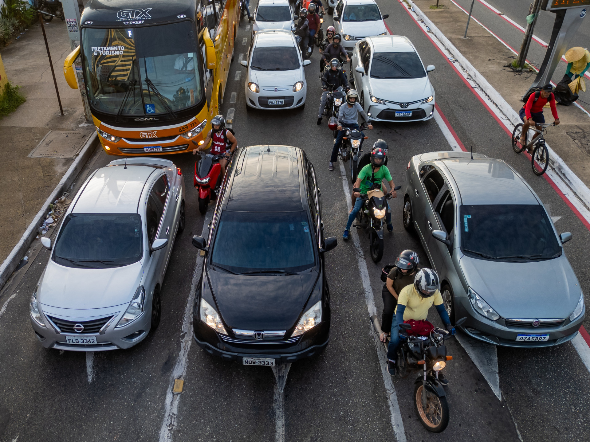 ￼TRANSPORTE por aplicativo aumentou a presença de 13 para 32 cidades (Foto: FCO FONTENELE)