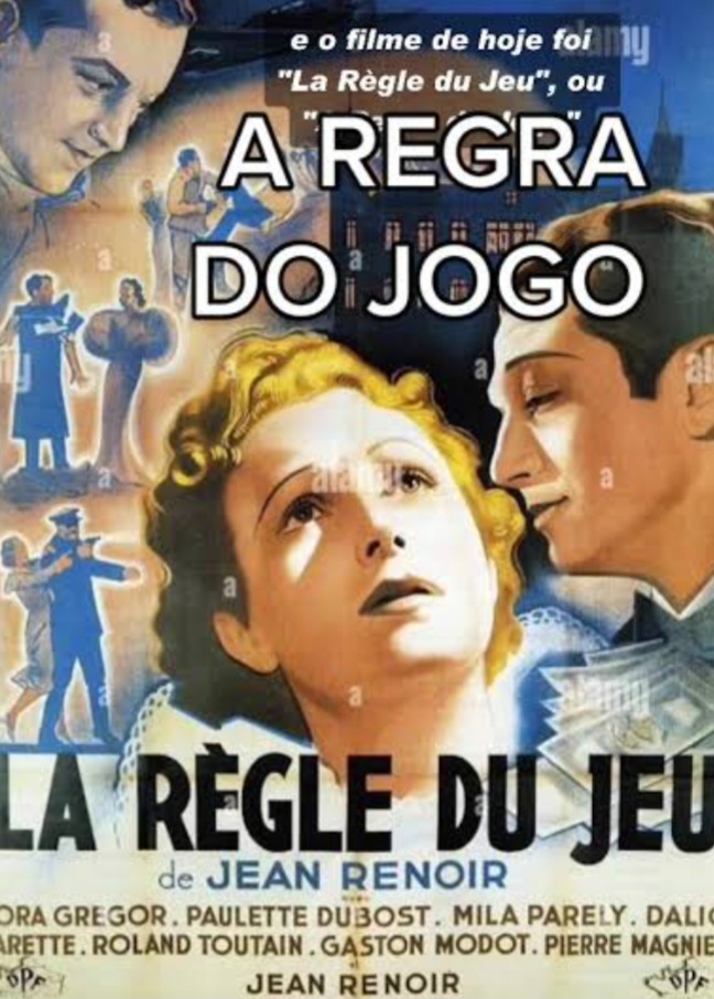  #13. “A Regra do Jogo” (1939): Esse filme se passa nos anos 30 e aborda os dilemas de uma família burguesa que decide passar o verão numa casa de campo dos próprios empregados.