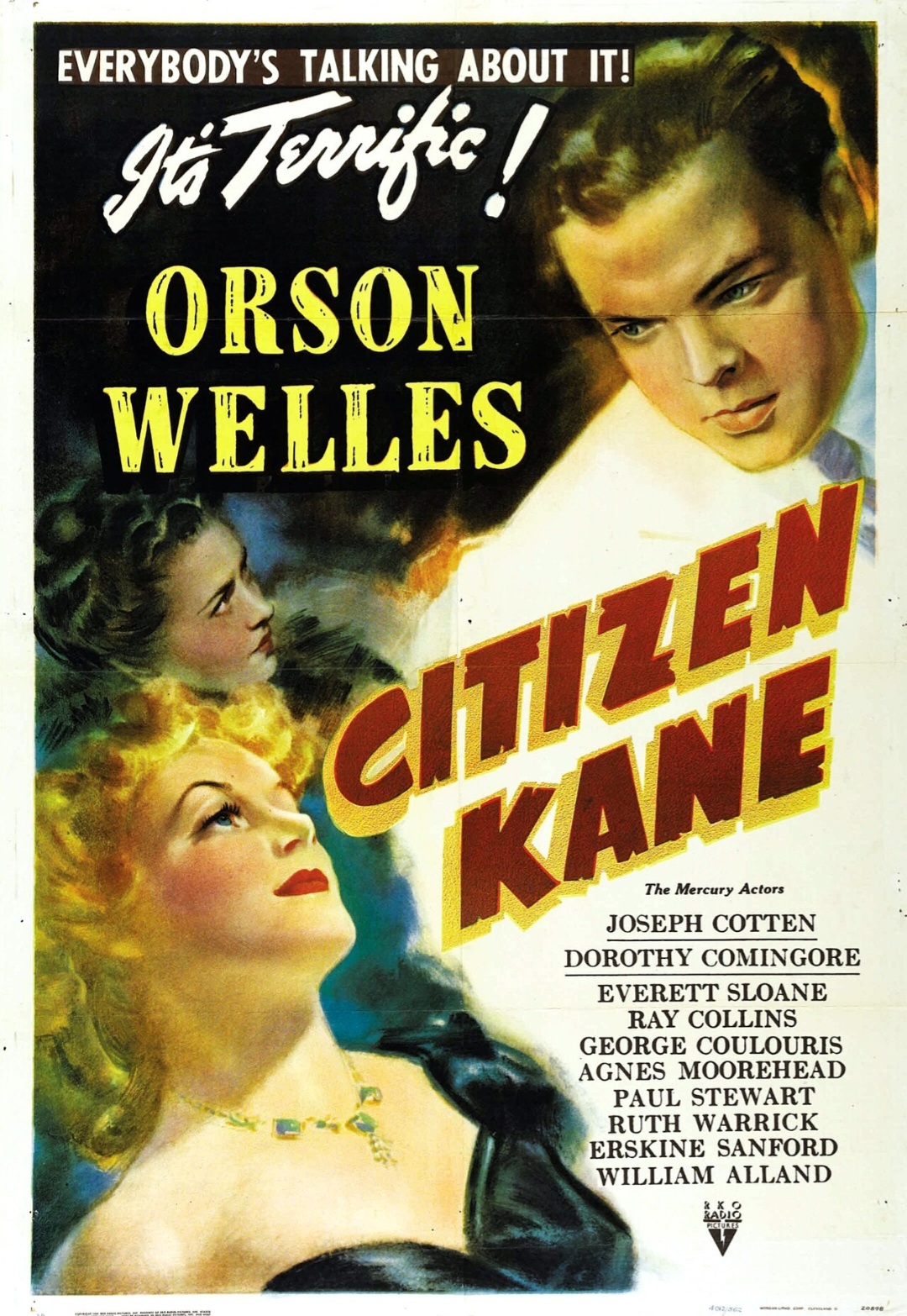 #4. “Cidadão Kane” (1940): Esse é um filme considerado revolucionário para a história do cinema por conta das técnicas utilizadas pelo diretor Orson Welles, que eram tidas como muito à frente do seu tempo e que viriam servir de base para quase tudo que veio depois.