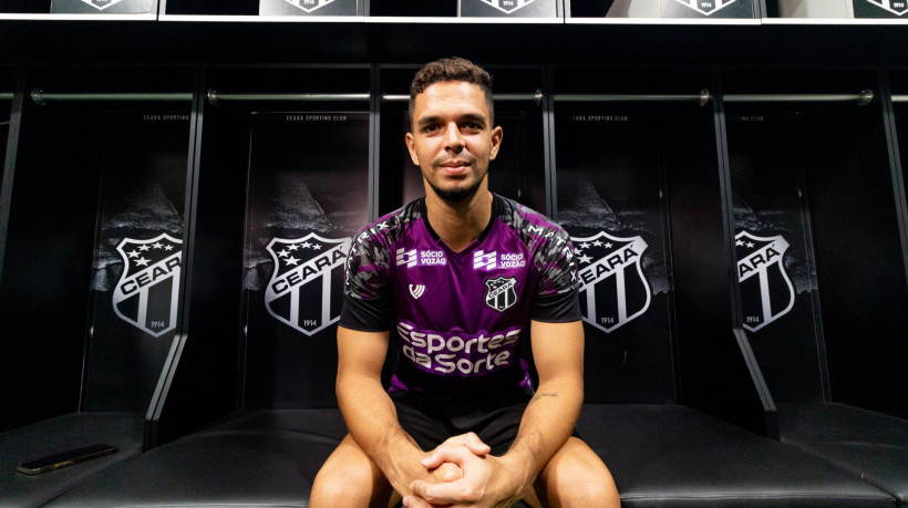 Fortaleza- CE, Brasil, 14-02-25: Entrevista com o goleiro do Ceará, Bruno Ferreira.  (Fotos: Lorena Louise / Especial para O POVO)