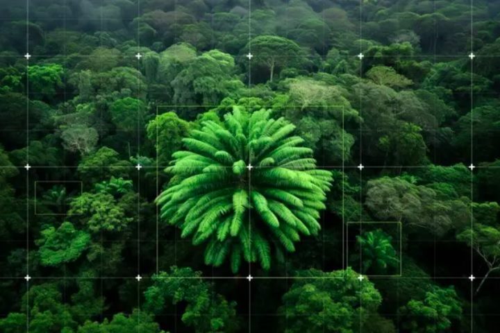 Usamos um algoritmo de reconhecimento de imagens para identificar as plantas pela sua forma. Geramos imagens de plantas, e as colocamos em diferentes cenários ecológicos para ensinar o modelo a reconhecê-las, explicou Laura Ciniti.