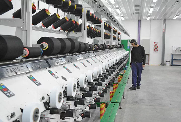 Outra força econômica no Piauí está em algumas áreas da indústria, principalmente química, têxtil (foto) e de bebidas. 