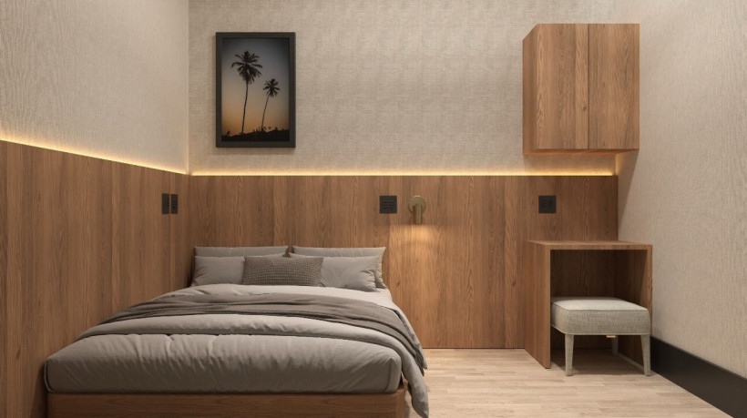 A comodidade será voltada a uma ou duas pessoas.