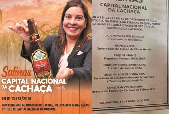 A cidade, inclusive, foi classificada como Capital Nacional da Cachaça, com selo de Indicação Geográfica, do Instituto Nacional de Propriedade Industrial. O governo de Minas Gerais informou que a cachaça é produzida no estado desde a época colonial. Uma tradição a ser preservada. 