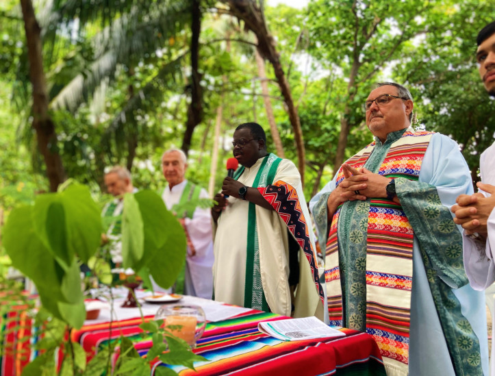 FORTALEZA-CE, BRASIL, 16-02-2025: Missa ecumênica da Igreja em Saída com foco em ecologia e preservação ambiental. (Foto: Lorena Louise/ O Povo)